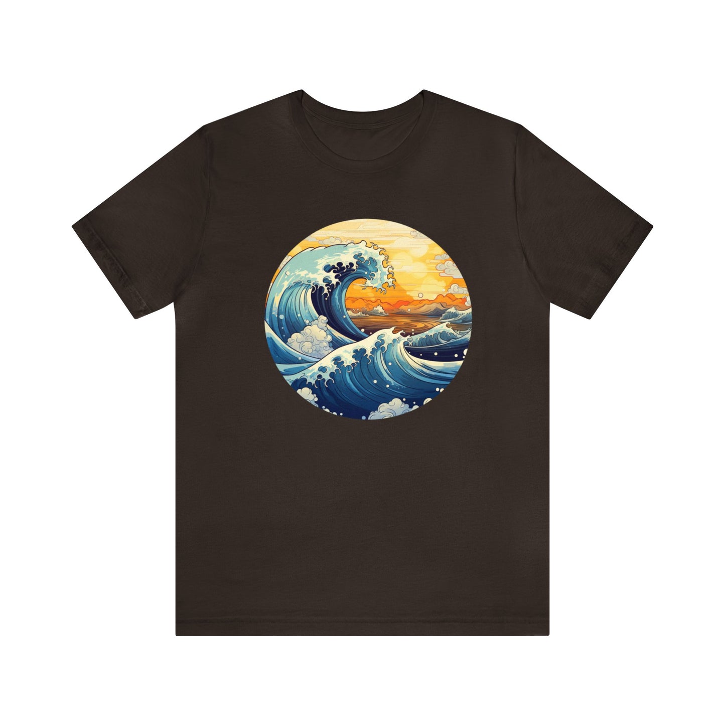 Ocean Waves T-Shirt - Unisex Short Sleeve Tee