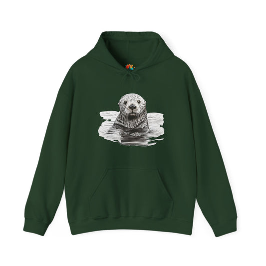 Sea Otter Hoodie T-Shirt Unisex Heavy Blend™ Hooded Sweatshirt