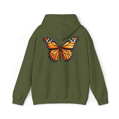 Monarch Butterflies Unisex Heavy Blend™ Hooded Sweatshirt, Pacific Grove Monarch Butterflies