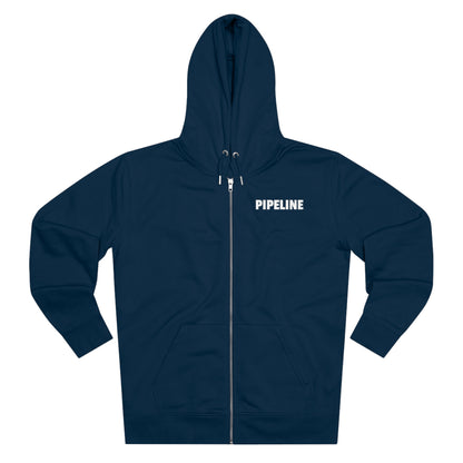 Pipeline Surf Men's Zip Hoodie, Hawaii Zip Hoodie