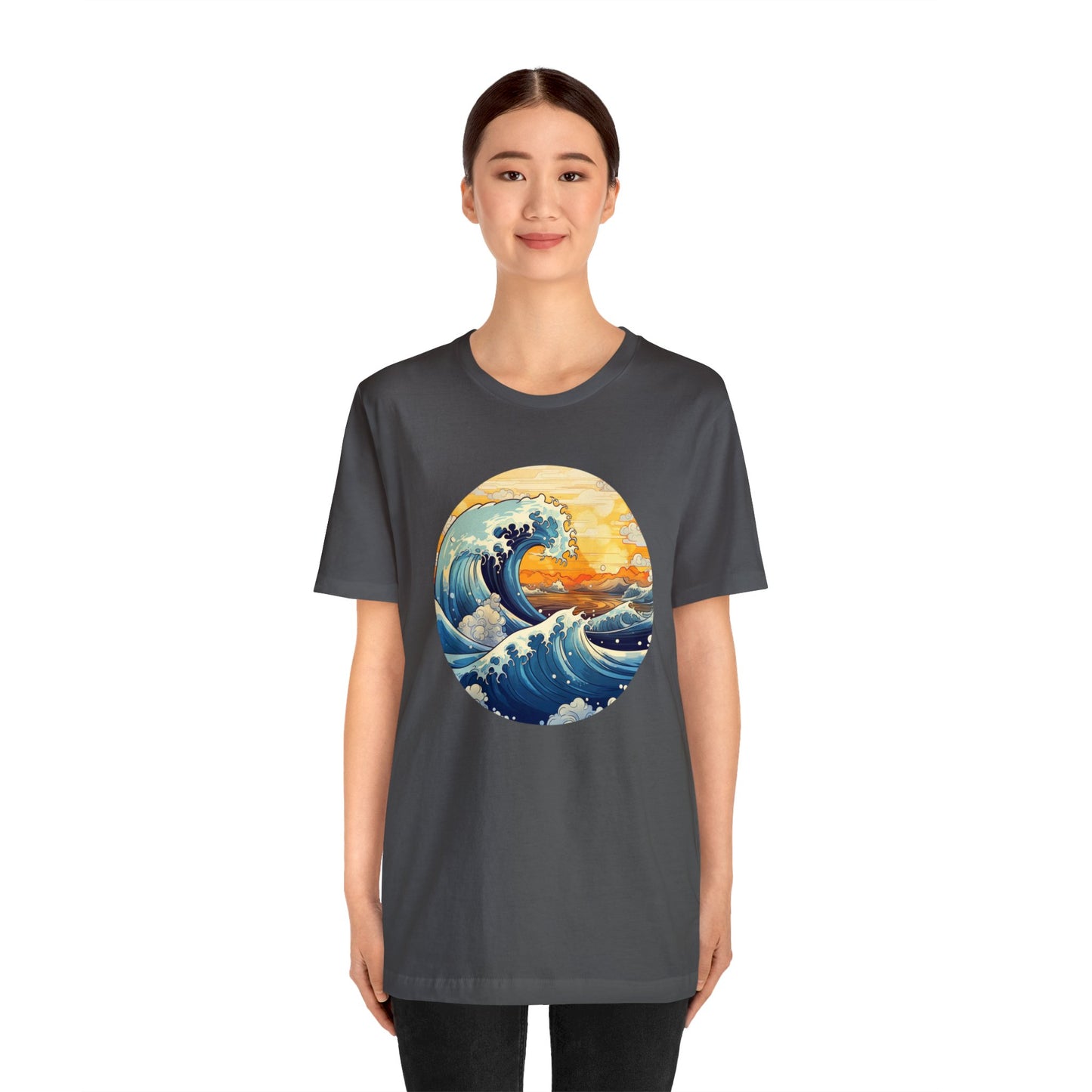 Ocean Waves T-Shirt - Unisex Short Sleeve Tee