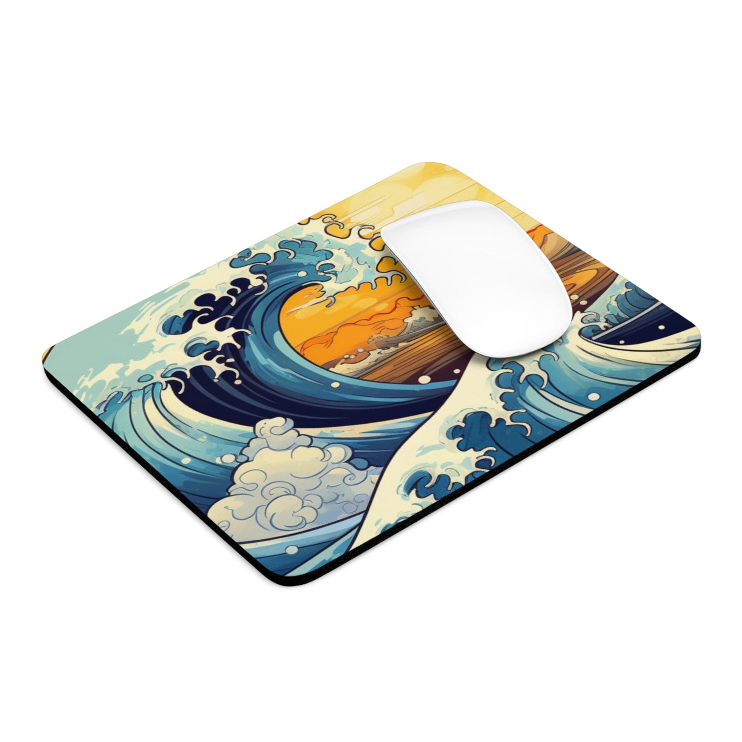 Ocean Waves Mouse Pad