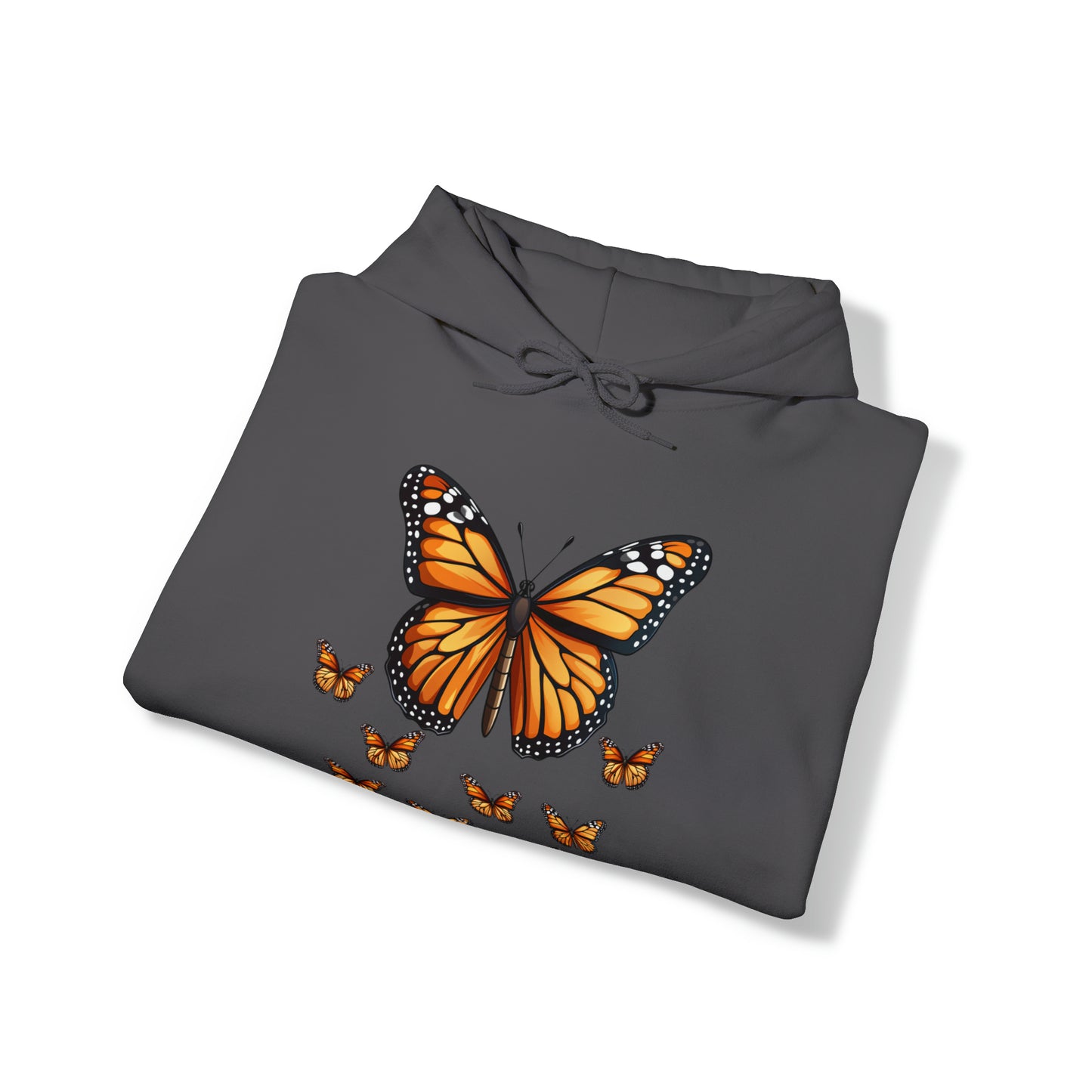 Monarch Butterflies Unisex Heavy Blend™ Hooded Sweatshirt, Pacific Grove Monarch Butterflies