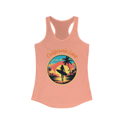 California Love Women's Ideal Racerback Tank