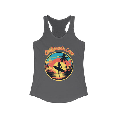 California Love Women's Ideal Racerback Tank