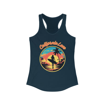 California Love Women's Ideal Racerback Tank