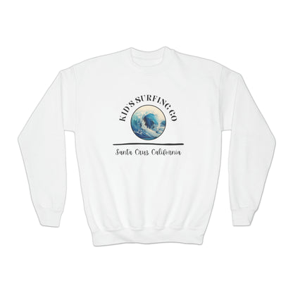 Kids Surfing Sweatshirt - Youth Crewneck Sweatshirt