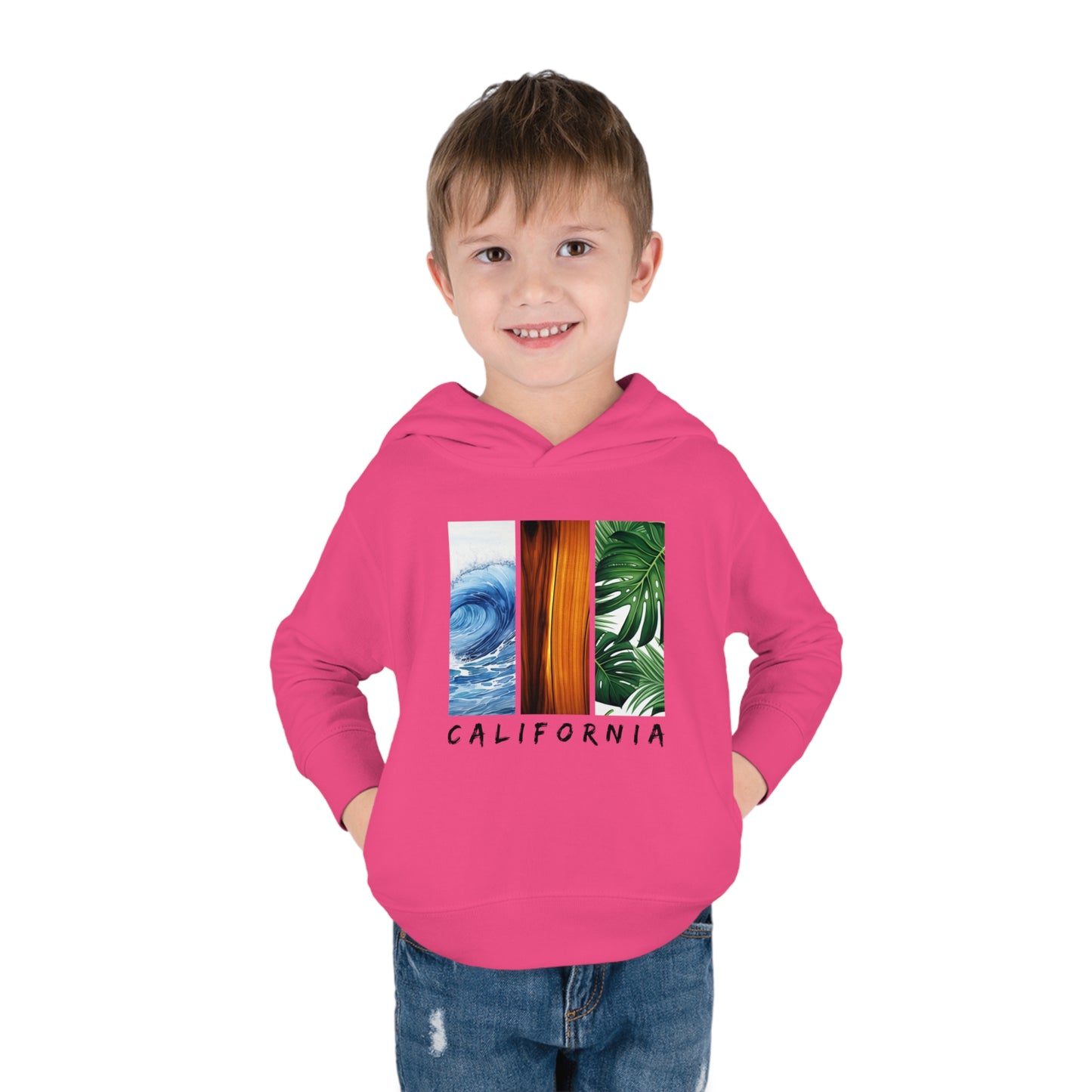 California Kids Hoodie - Toddler Pullover Fleece Hoodie