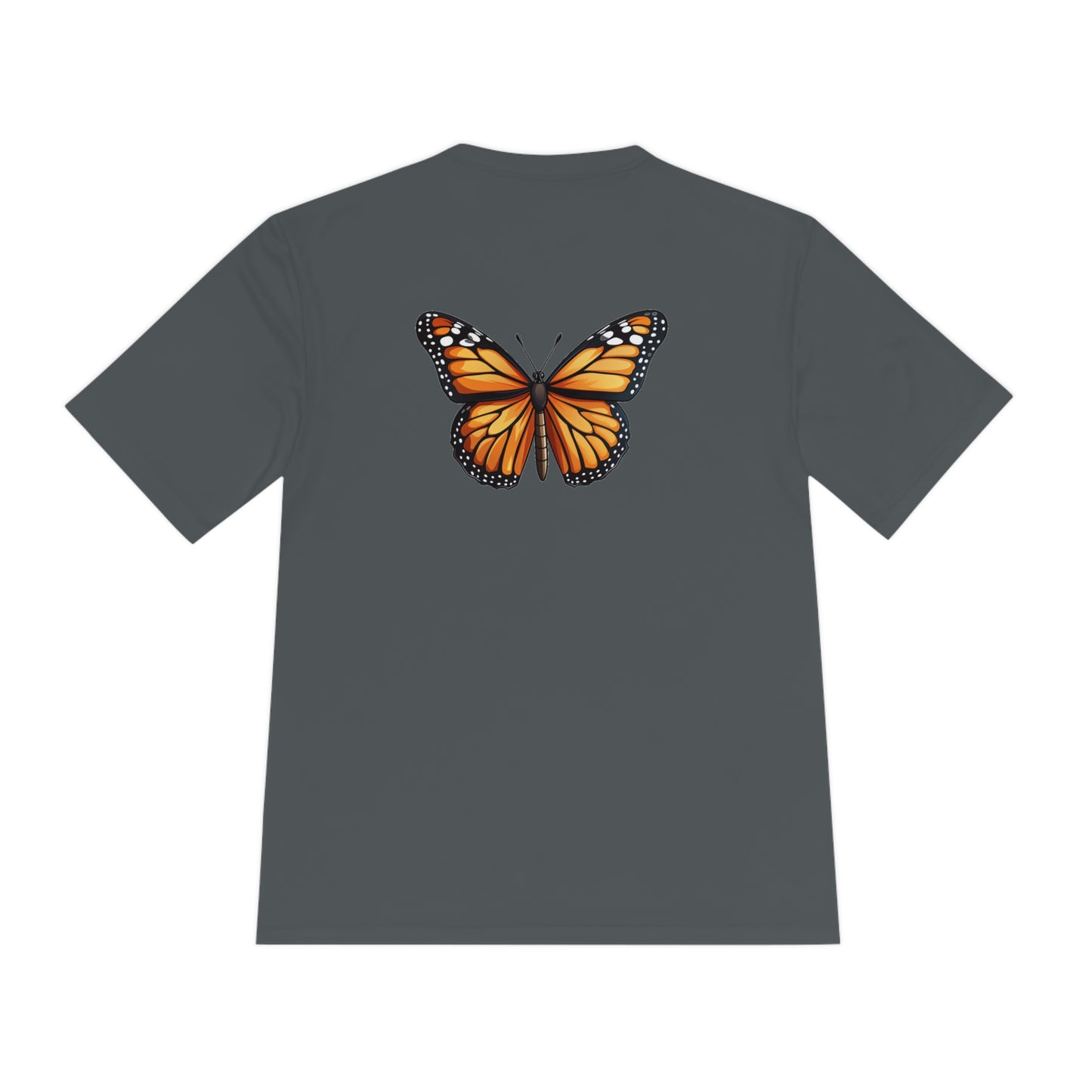 Monarch Butterfly Workout Shirt - Unisex Moisture Wicking Tee