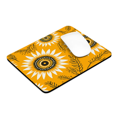 Sunflower Mouse Pad, Flower Mousepad