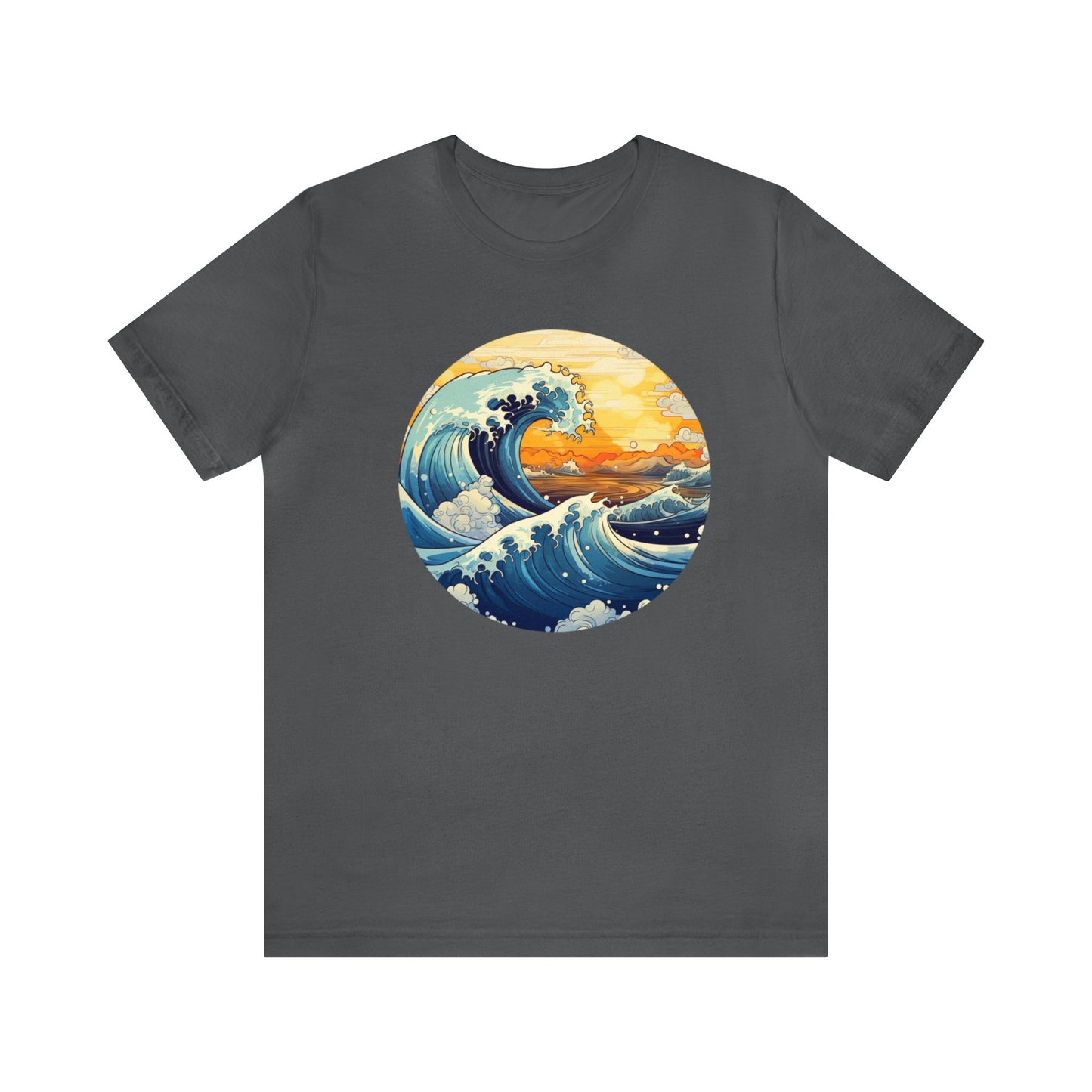 Ocean Waves T-Shirt - Unisex Short Sleeve Tee