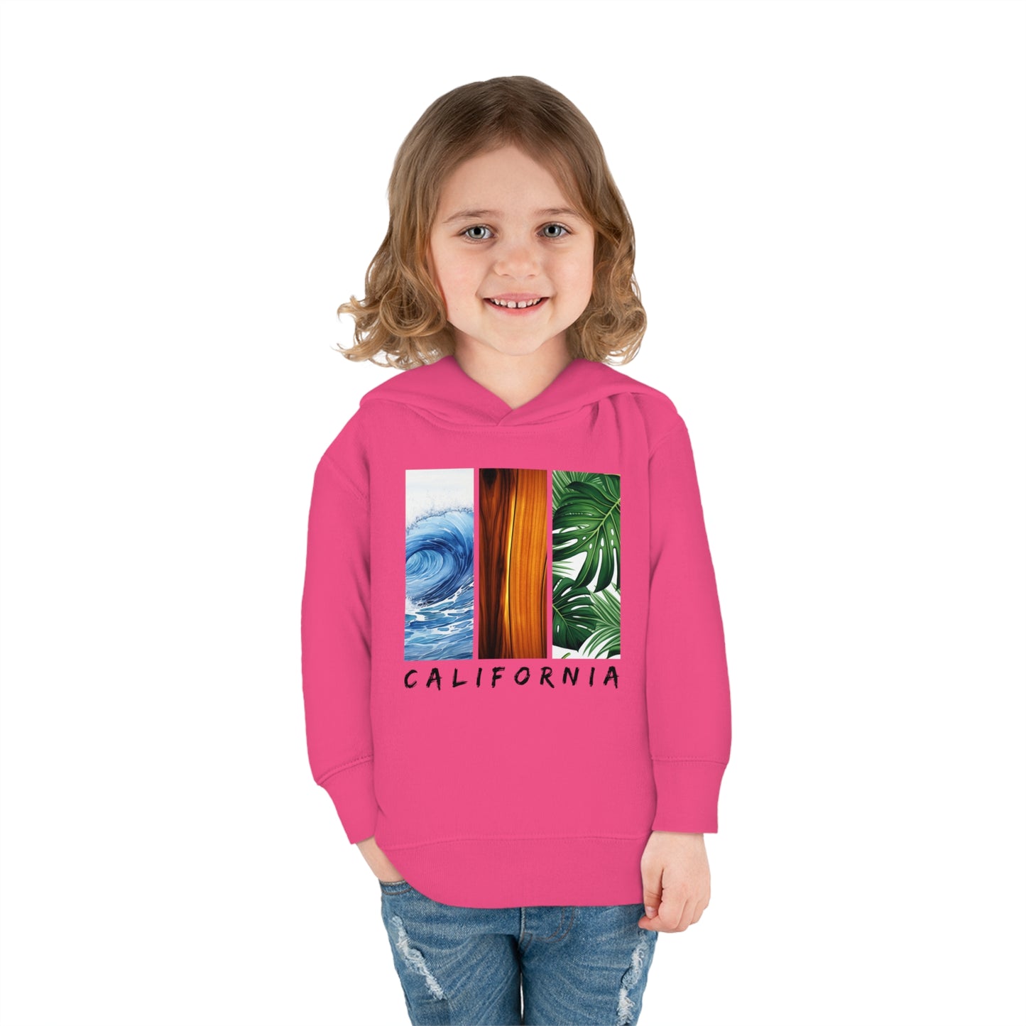 California Kids Hoodie - Toddler Pullover Fleece Hoodie