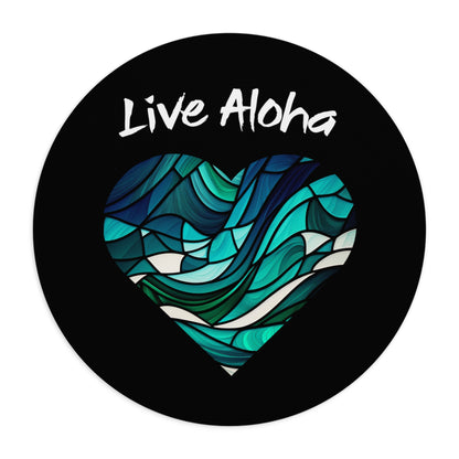 Live Aloha Hawaii Mouse Pad