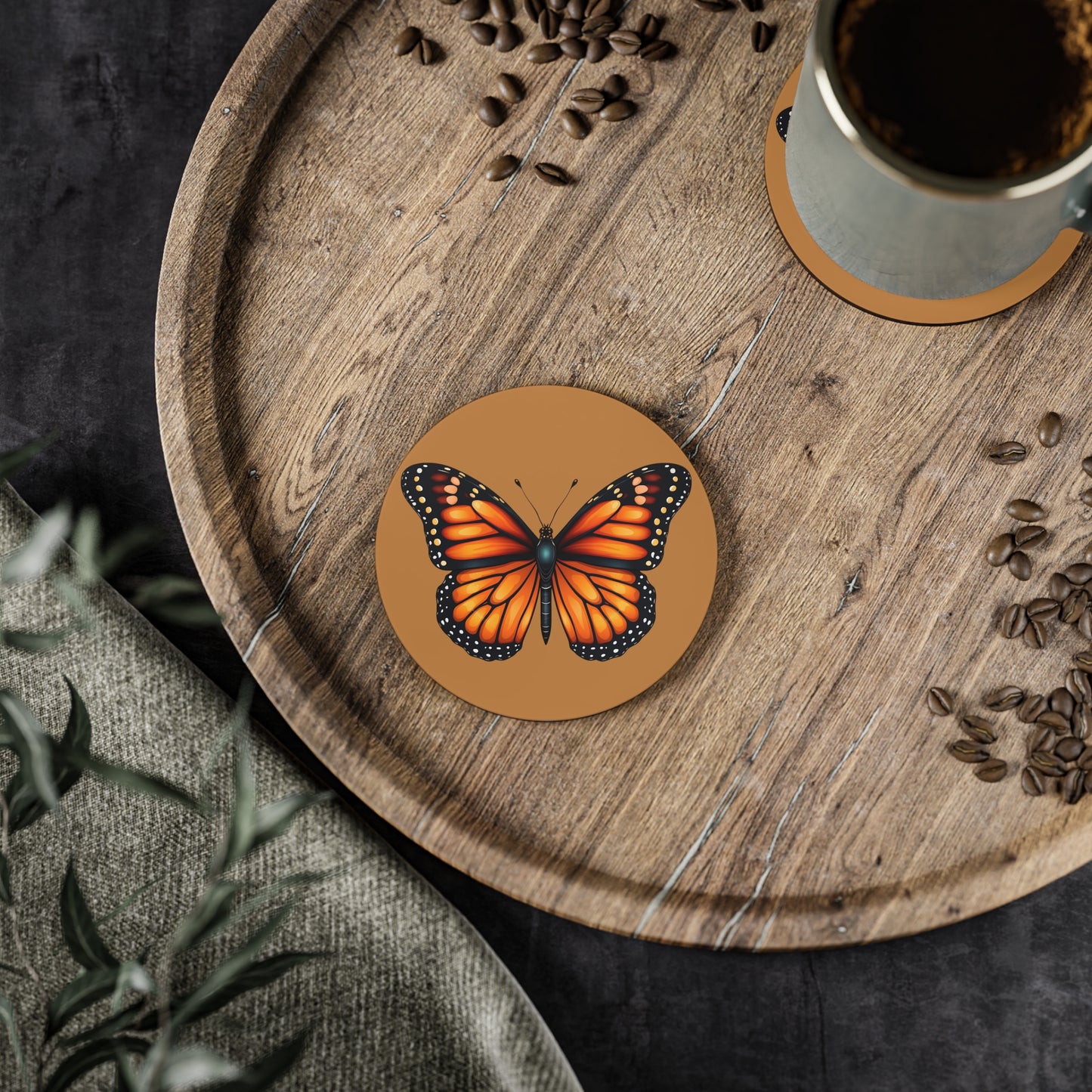 Monarch Butterfly Coasters