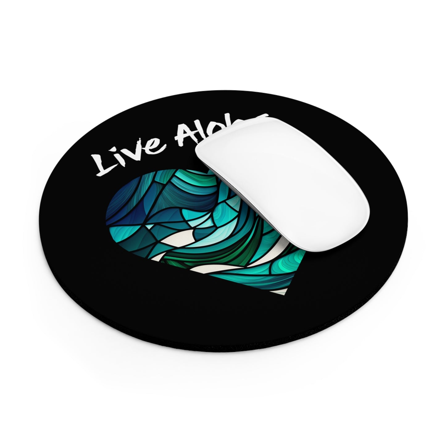 Live Aloha Hawaii Mouse Pad