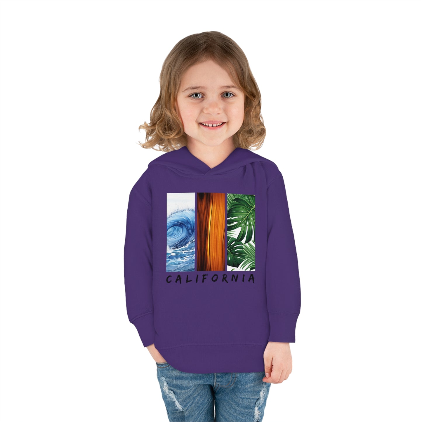 California Kids Hoodie - Toddler Pullover Fleece Hoodie