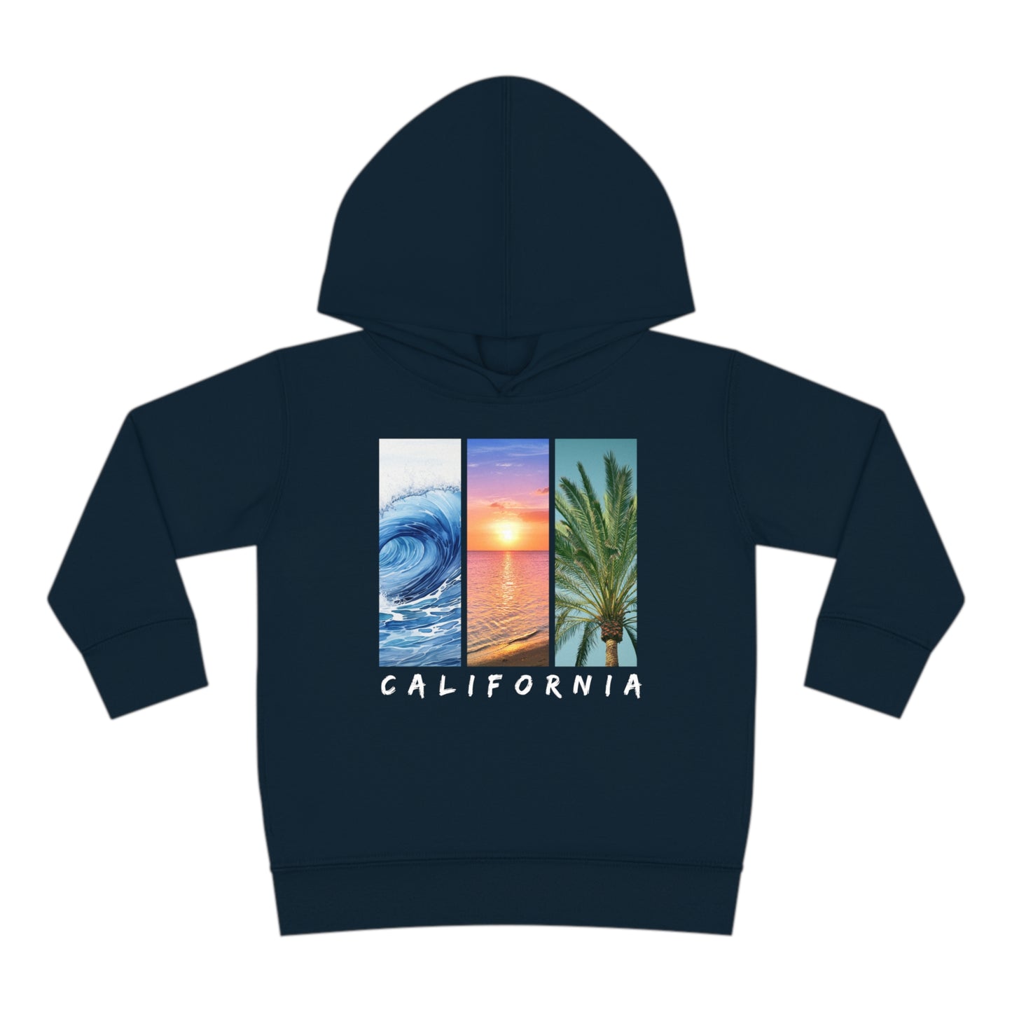 California Kids Hoodie - Toddler Pullover Fleece Hoodie