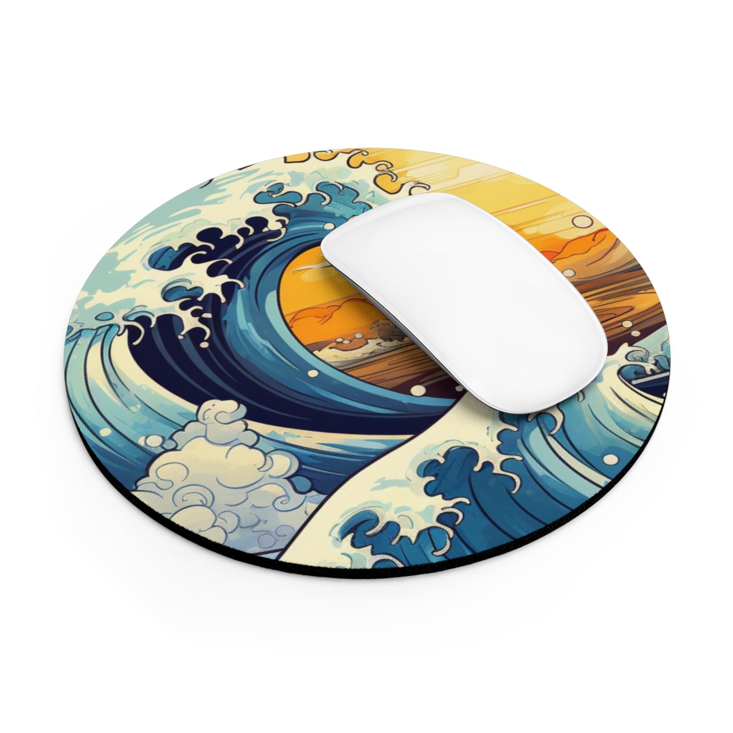 Ocean Waves Mouse Pad