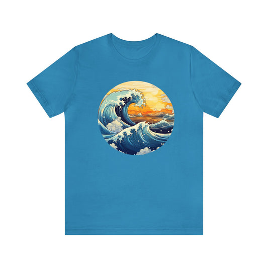 Ocean Waves T-Shirt - Unisex Short Sleeve Tee