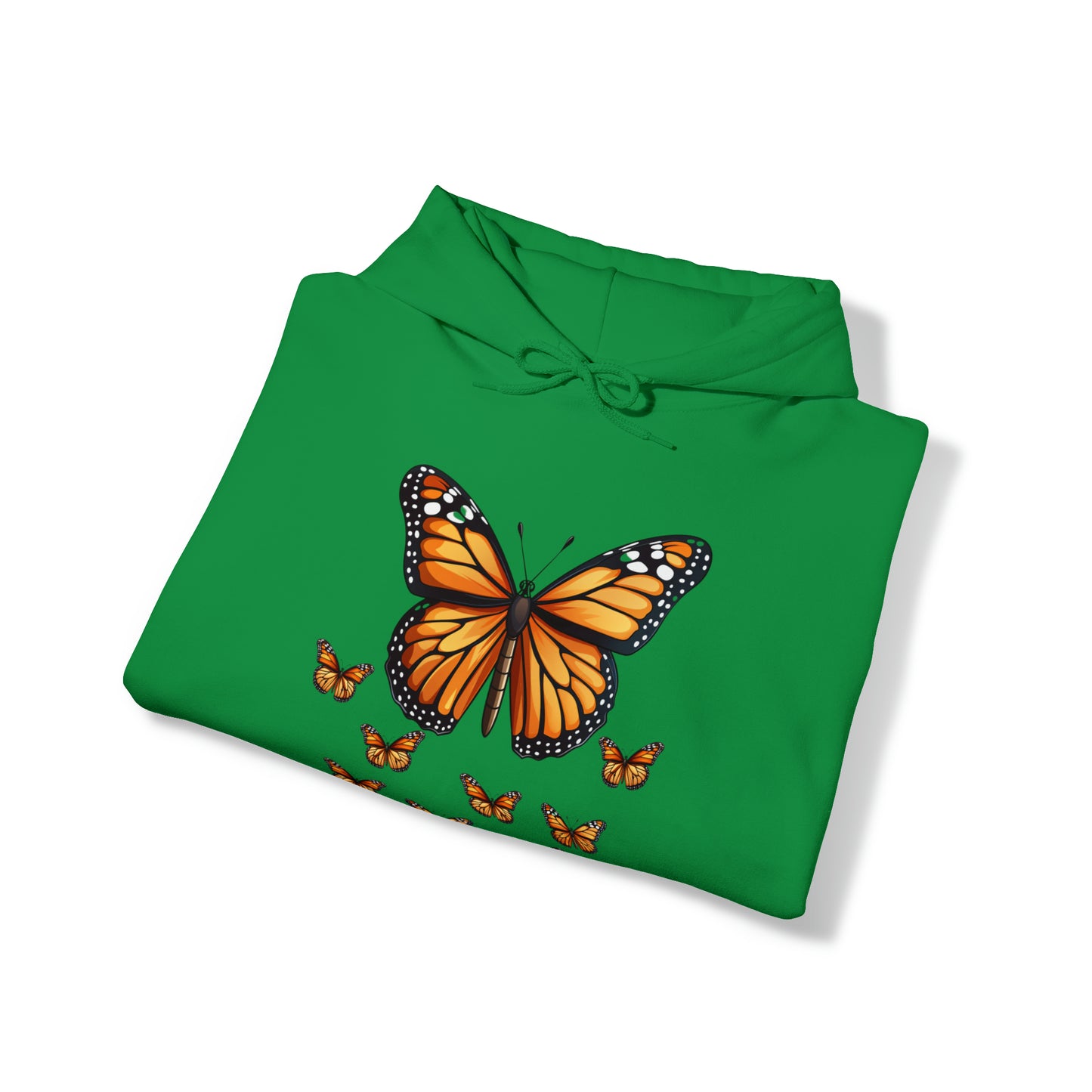 Monarch Butterflies Unisex Heavy Blend™ Hooded Sweatshirt, Pacific Grove Monarch Butterflies