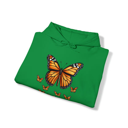 Monarch Butterflies Unisex Heavy Blend™ Hooded Sweatshirt, Pacific Grove Monarch Butterflies