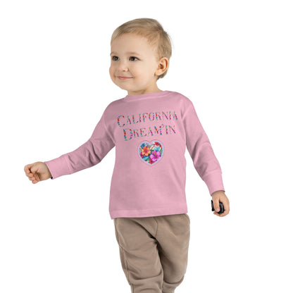 California Dream'in Toddler Long Sleeve T-Shirt