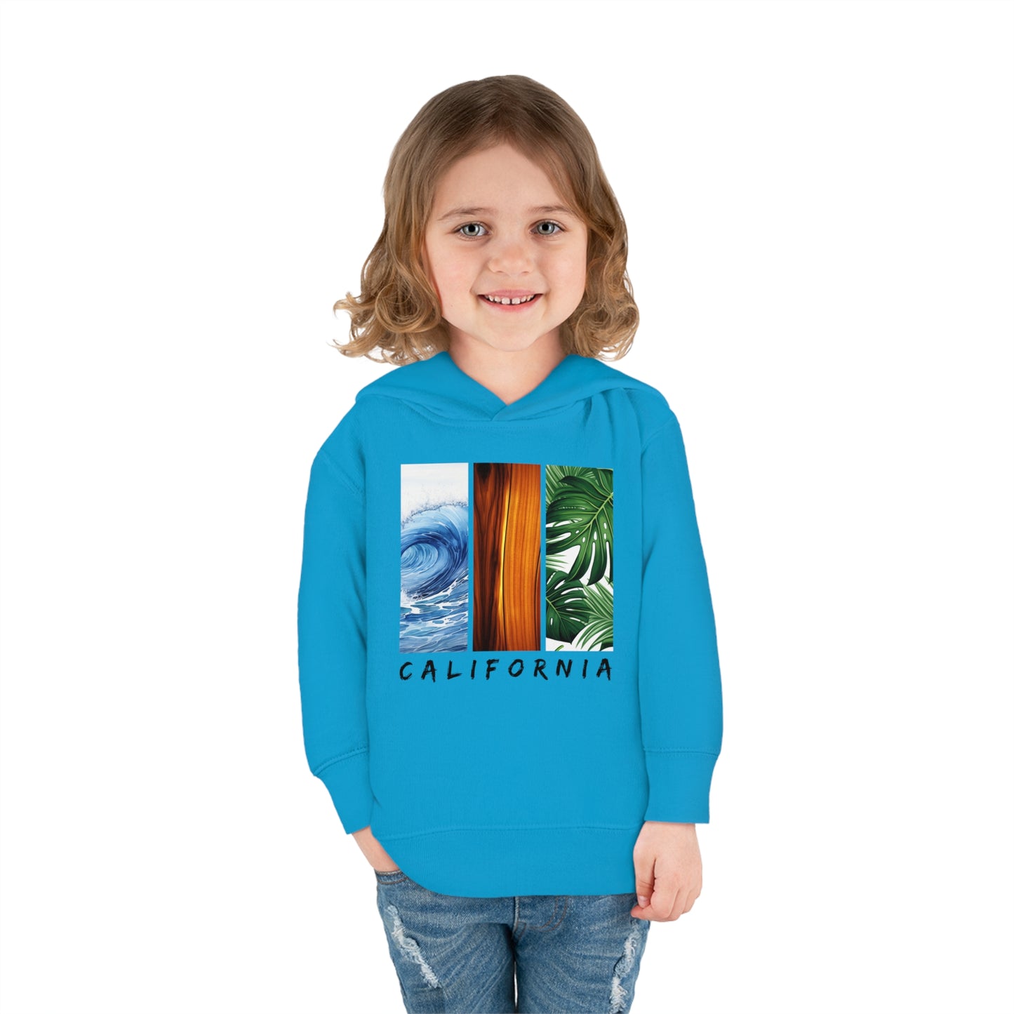 California Kids Hoodie - Toddler Pullover Fleece Hoodie